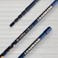 Ручка для підсака Weida Chaowang телескопічна карбонова, з регульованою довжиною, 2,4м